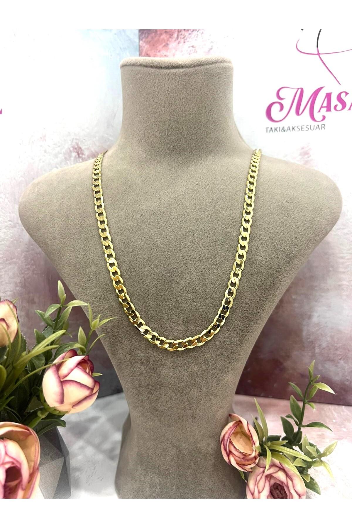 XUPING Özel Vip Seri Zincir Kolye Modelleri 60cm (0,6mm) - 14K Gold - Görsel 5