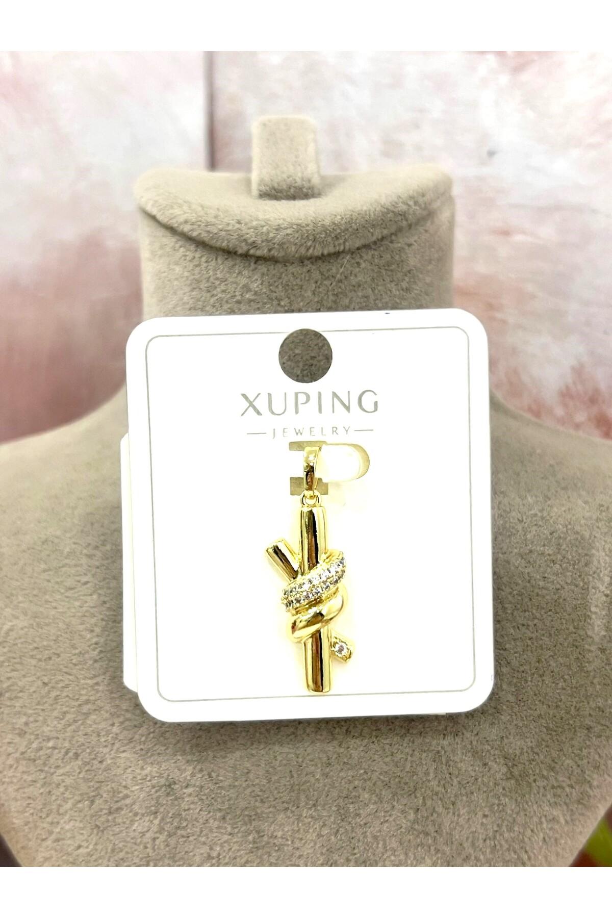 Sonsuzluk Masalı: Işıltılı Düğüm Kolye Uçu (14k Gold)